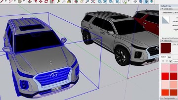 Thủ thuật Sketchup .  Lệnh make group và make component