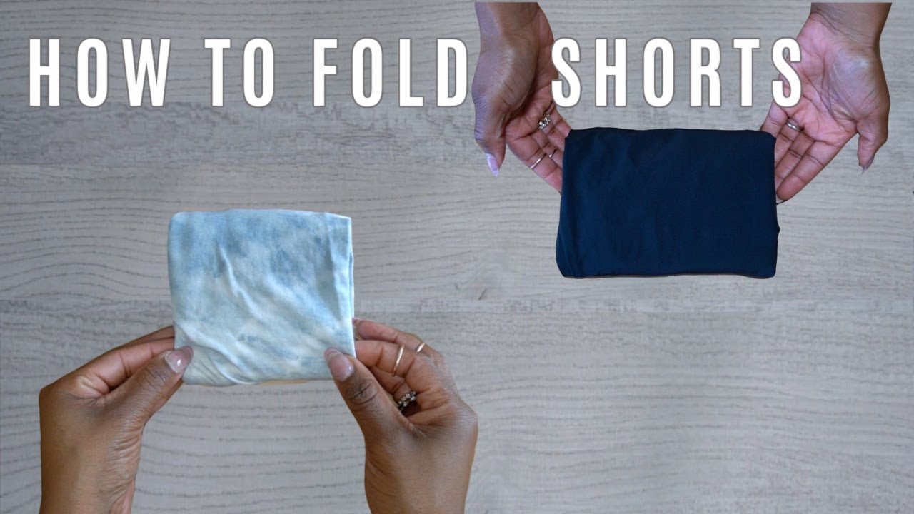 How to Fold SHORTS - Judi the Organizer 