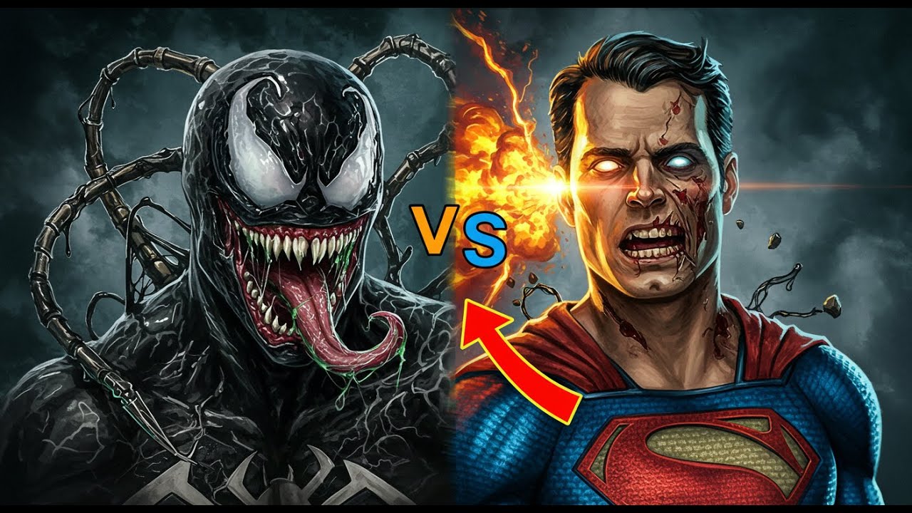 Marvel  Vs  DC Heroes Turned  Monsters! 😱 (VENOM FRIENDSHIP Horror House)