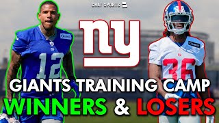 NY Giants Training Camp Winners & Losers (So Far): Tre Hawkins, Darren Waller, Deonte Banks