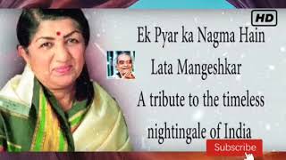 Ek pyar ka nagma hai song ||Lata mangeshkar || Beat of lata mangeshkar