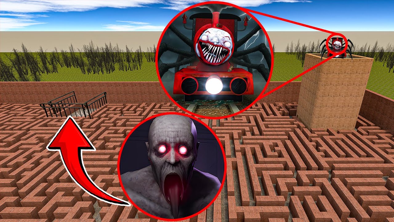 ЧУ-ЧУ ЧАРЛЬ МОНСТР ПРОТИВ SCP 096 В Garry's Mod #157