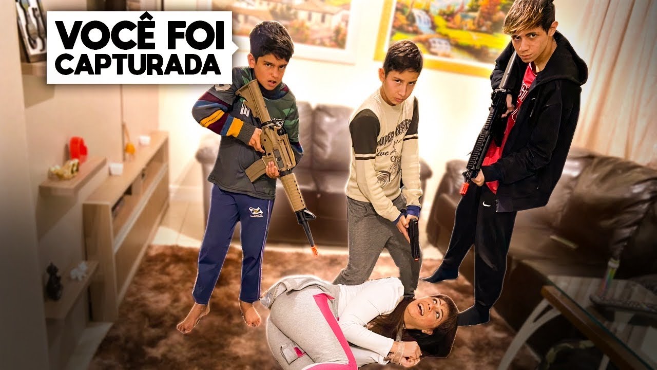 MEUS NOVOS FILHOS ME SEGUESTRAR@M