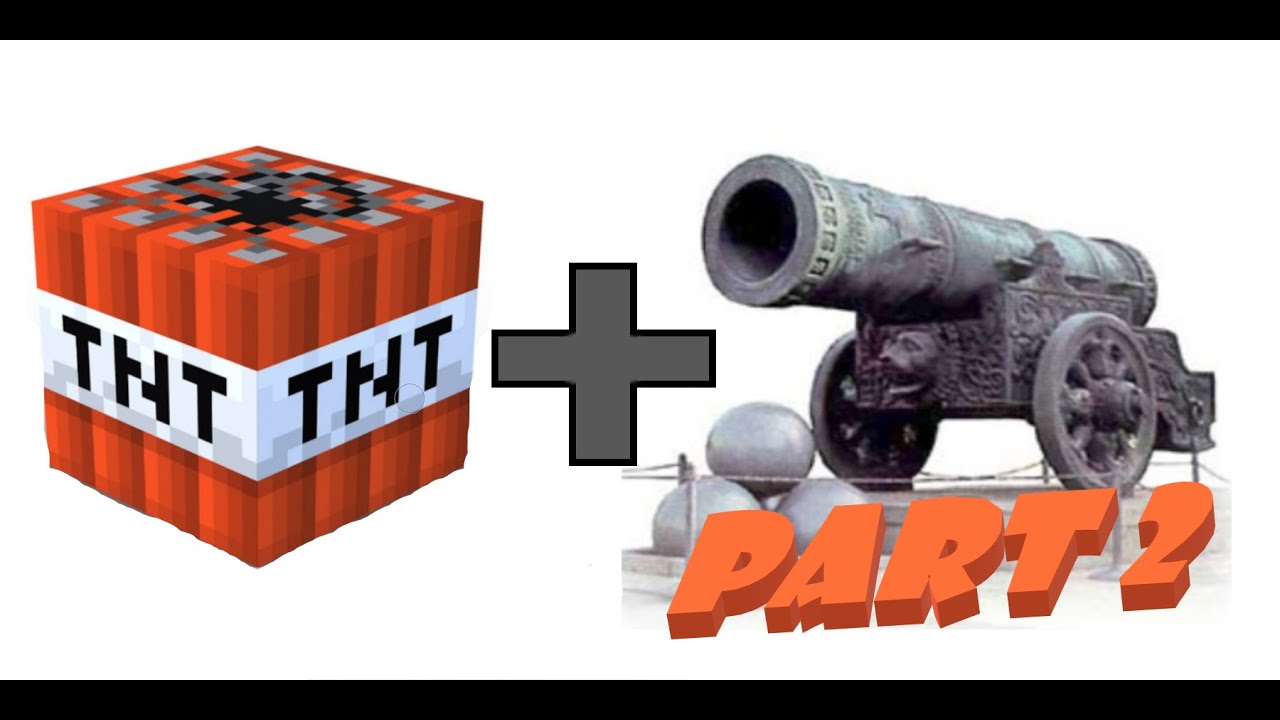 Чертеж тнт пушки в майнкрафте
