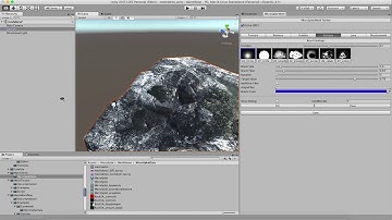 MicroSplat Mesh Workflow with Wetness, Puddles, Streams and Lava module