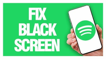 How To Fix And Solve Spotify App Black Screen - Final Solution