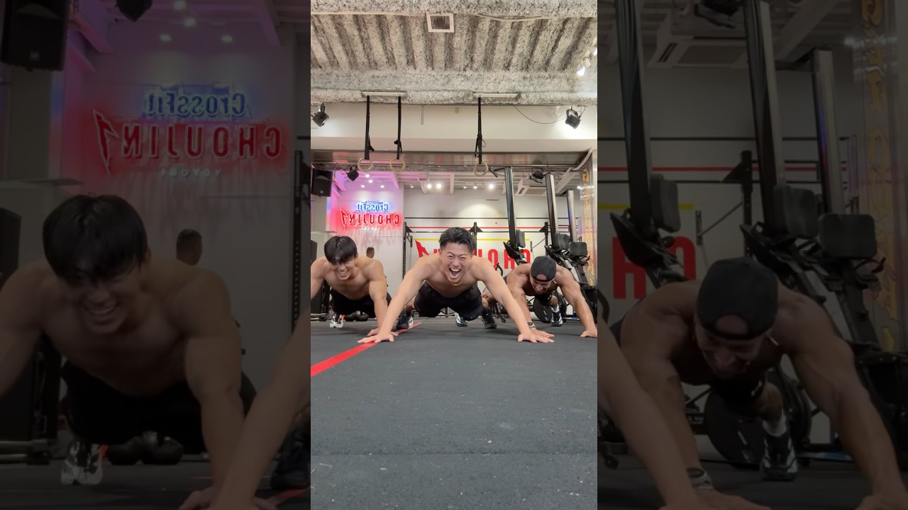 マッチョ達のお遊び💪