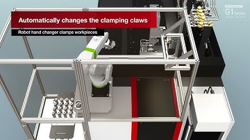 Automation on G1 Series - New JTEKT Cylindrical Grinding Machine