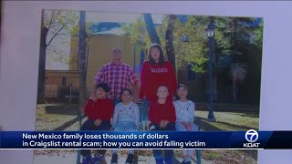 New Mexican family falls victim to Craigslist home rental scam
