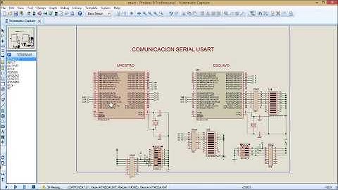 Comunicación Serial I2C, USAR y SPI. Simulaciones.