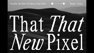 That That New Pixel Font Download