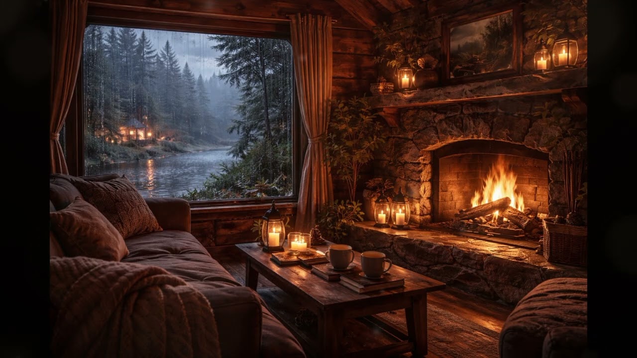 Quiet Evening Piano | Warm Room, Peaceful Night