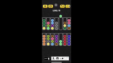Ball sort puzzle level 111