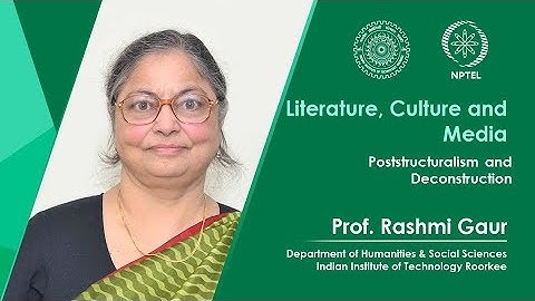 Poststructuralism and Deconstruction