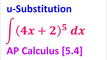 5.4A - Introduction to u-Substitution [AP Calculus]