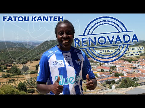 Fatou Kanteh renueva por dos temporadas con el Sporting Club de Huelva