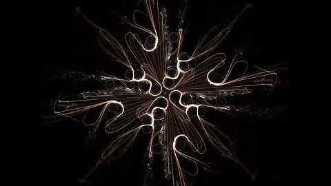 Generative Art - Physics Simulation (Rope and Particles)