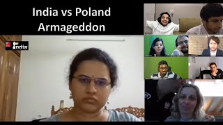 The most epic Armageddon game! Socko vs Humpy | India vs Poland