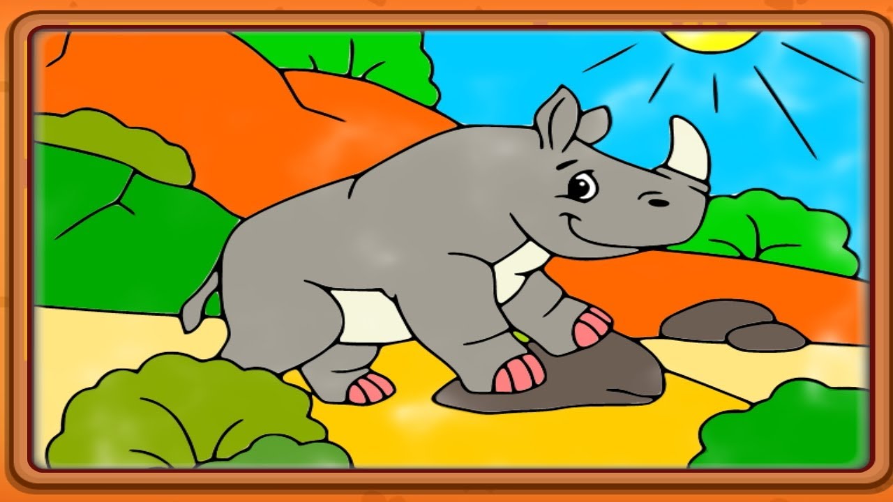 Piano kids game colour 