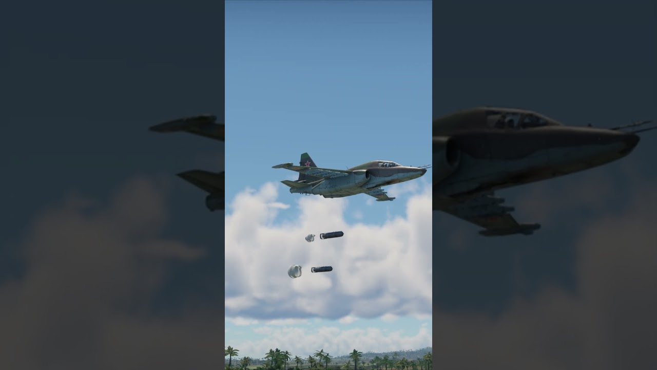 This Jet Drop Parachute Bombs in Mid-Air!