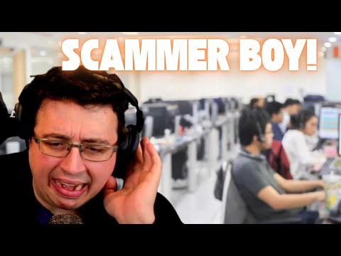 Stupid Scammer Couldn't Finish A Sentence!