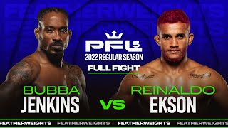 Bubba Jenkins vs Reinaldo Ekson | PFL 5, 2022