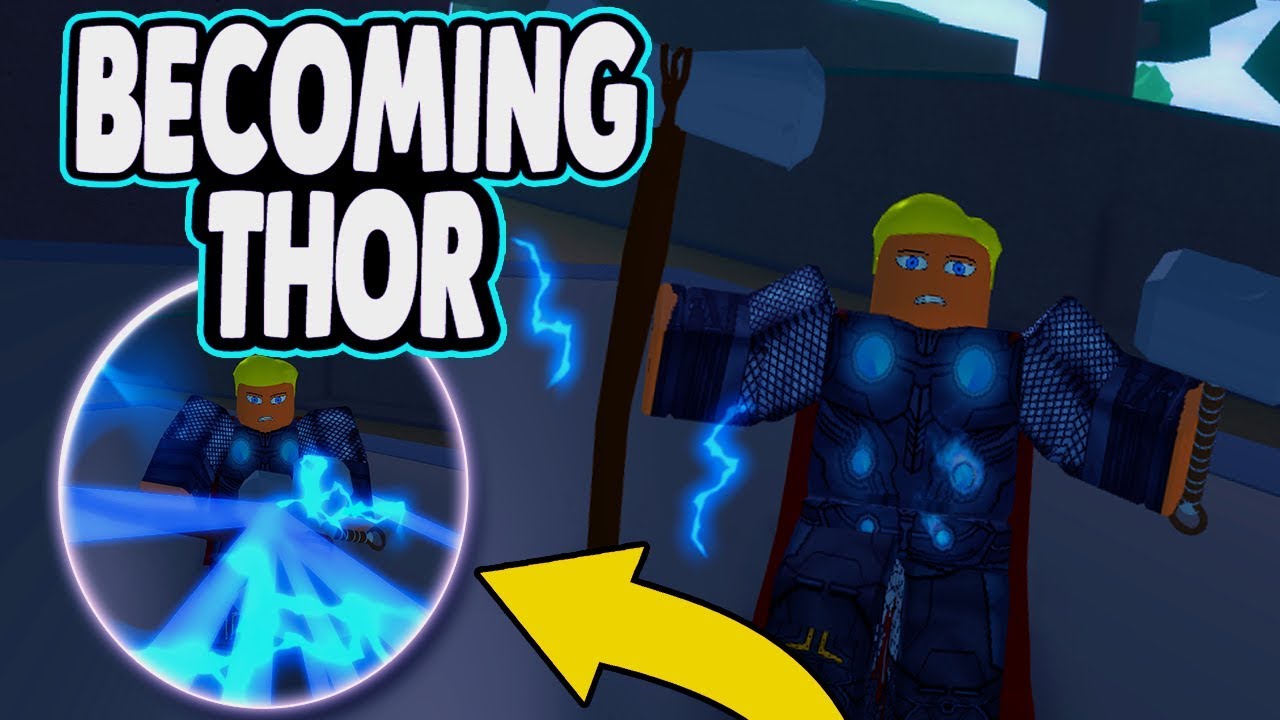Exclusive Code Becoming Thor Strombreaker And Mjolnir In - avengers roblox thor hammer