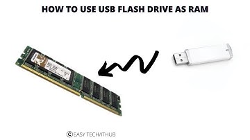 How To Use USB Flash Drive As Ram in 2020|USB FLASH DRIVE|Usb flash drives