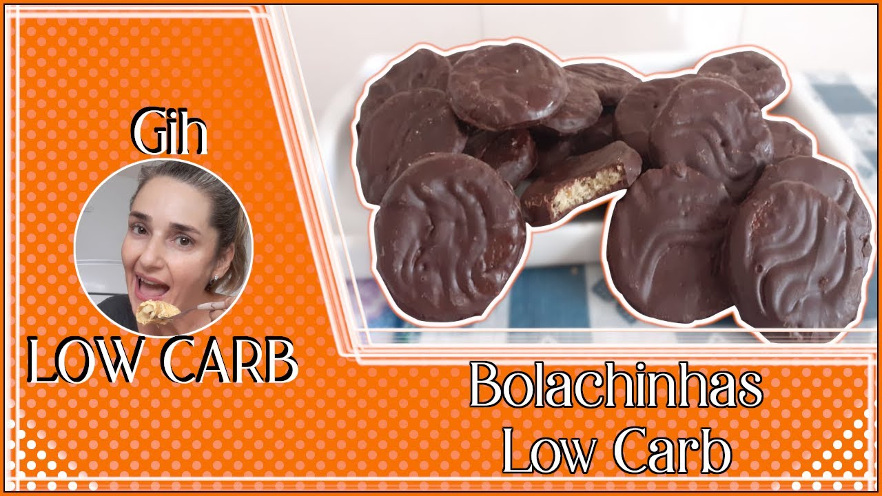Bolachinhas LOW CARB! - #GihLowCarb