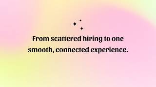 Teamdash recruitment software demo - bring magic to hiring.