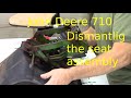 Ep 29  dismantling the seat assembly