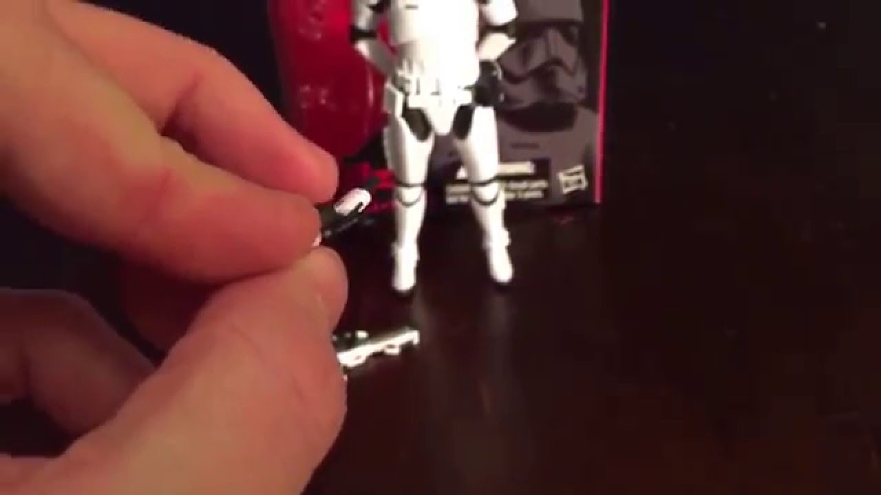 Hasbro Star Wars Black Series First Order Stormtrooper 6 inch Figure!
