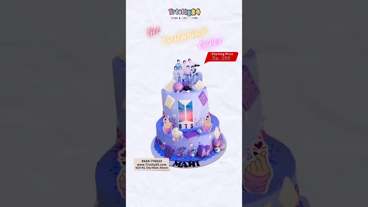 Customised Birthday Cake 🎂