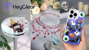 Top Resin Art Creations You Have to See! | HeyClear UV & Epoxy Resin DIY Collection ✨