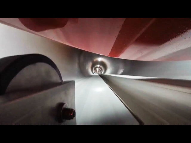 #Видео | SpaceX выложила панорамное видео из трубы Hyperloop. Фото.