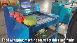 WIN WIN PACK Food Wrapping Machine for Vegetables and Fruits #foodpackingmachine #meatpackaging