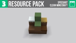 CLEAN MINECRAFT | E3 | Resource Pack Speedart