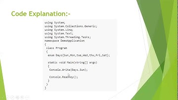 Enumeration in C# (Urdu/ Hindi) | Enum in C# | Usage of enum in C#