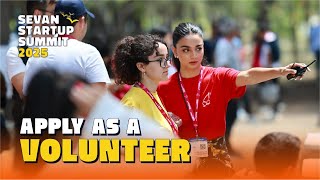 #Sevan25 | Apply as a Volunteer
