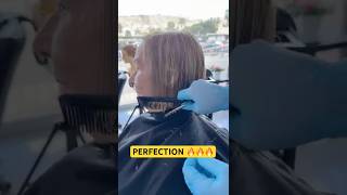 PERFECTION BOB HAIRCUT: Complete Tutorial Linked Below! 🔥🔥🔥