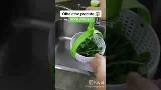 Produto Para Cozinha Indispensável, Escorredor Facil Para Auxiliar Na Cozinha