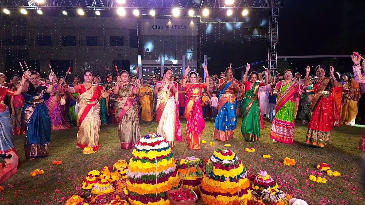 Bathukamma Dance & Celebrations at Rajapushpa Atria | 2023