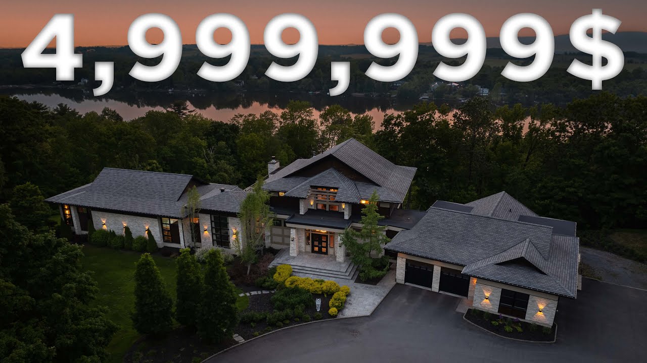 Maison de prestige VENDUE - 4,999,999$ | 3910 rue de l'Hétrière, Saint-Augustin-de-Desmaures, Qc