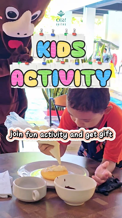 Jangan kasih santai di hotel. Nikmati activity kids #olesuiteshotel #hoteldisentul