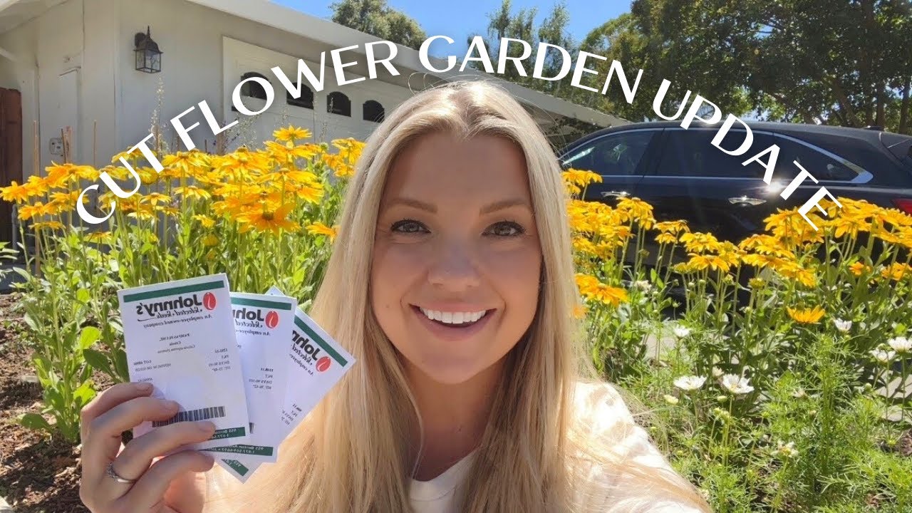 Cut Flower Garden Update and Tour! 🌸 PLUS Planning 2023 Already?! Cut Flower Garden Zone