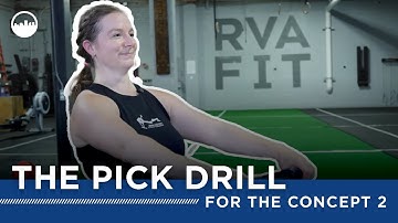 The BEST Drill for the Concept 2 Rower (Learn the Pick drill to improve your rowing!)