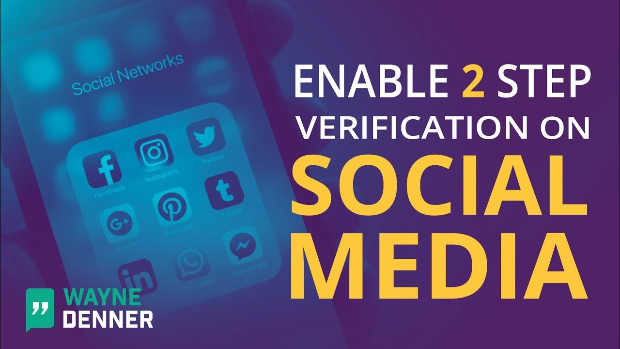 How to enable 2 Step Verification on Social Media YouTube