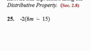 MAT65 Midterm Review Video 3, #20-27