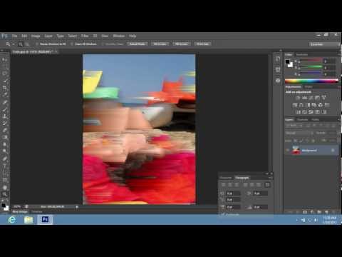 How to Make Wind Effect in Photoshop CS