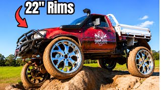 4WDing On 22 Inch Rims (Durability Test)